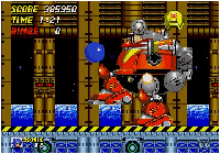 Sonic 2 - Death Egg Zone Screen Shot