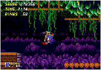 Sonic 2 - Mystic Cave Zone Screen Shot